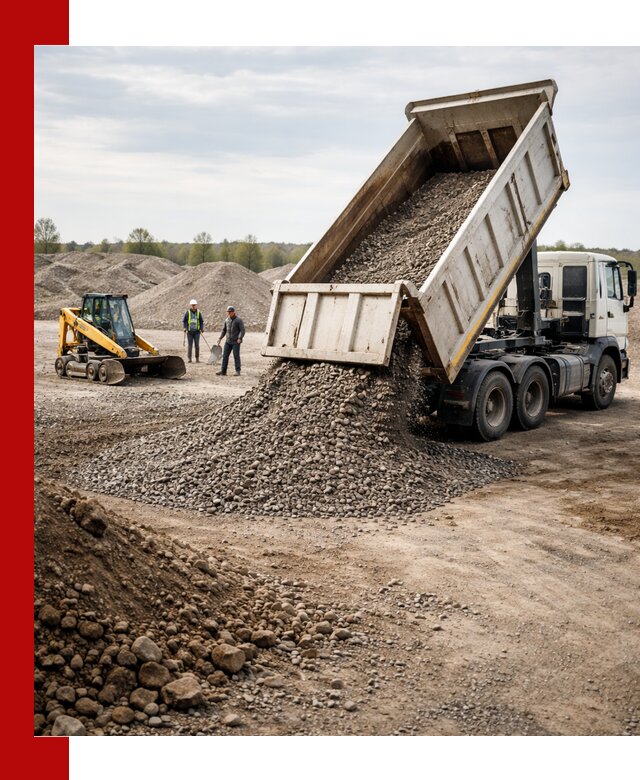 Доставка самосвалом 25 м³ в Усолье-Сибирском быстро и надежно