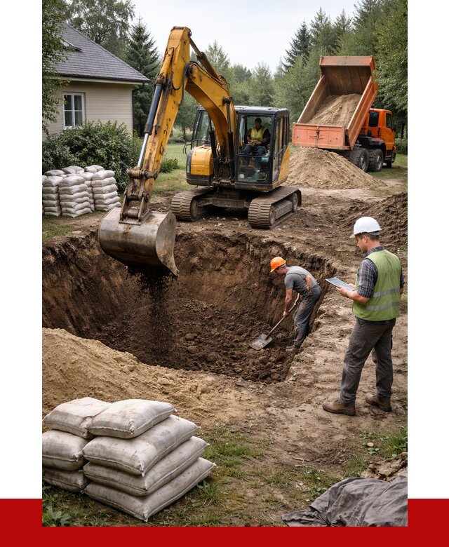 Рытье котлована в Усолье-Сибирском быстро от 4644 р. ПРОНЕРУДСль