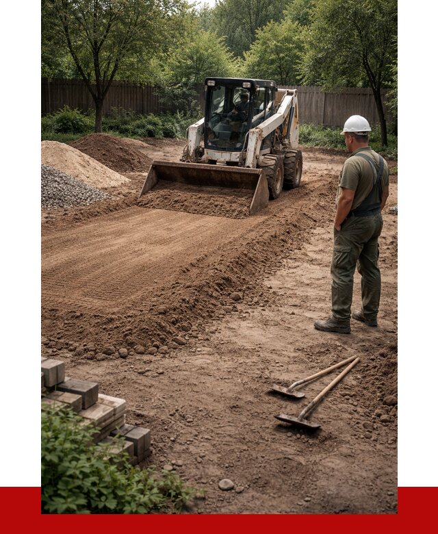 Выравнивание участка под ключ в Усолье-Сибирском от 3612 р. | ПРОНЕРУДСль