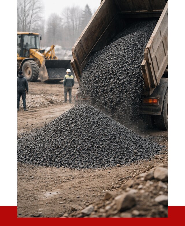 Асфальтовая крошка в Усолье-Сибирском с доставкой от 1858 р. | ПРОНЕРУДСль