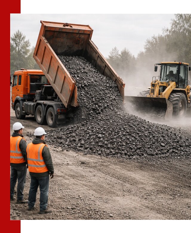 Доставка и продажа асфальтовой крошки в Усолье-Сибирском